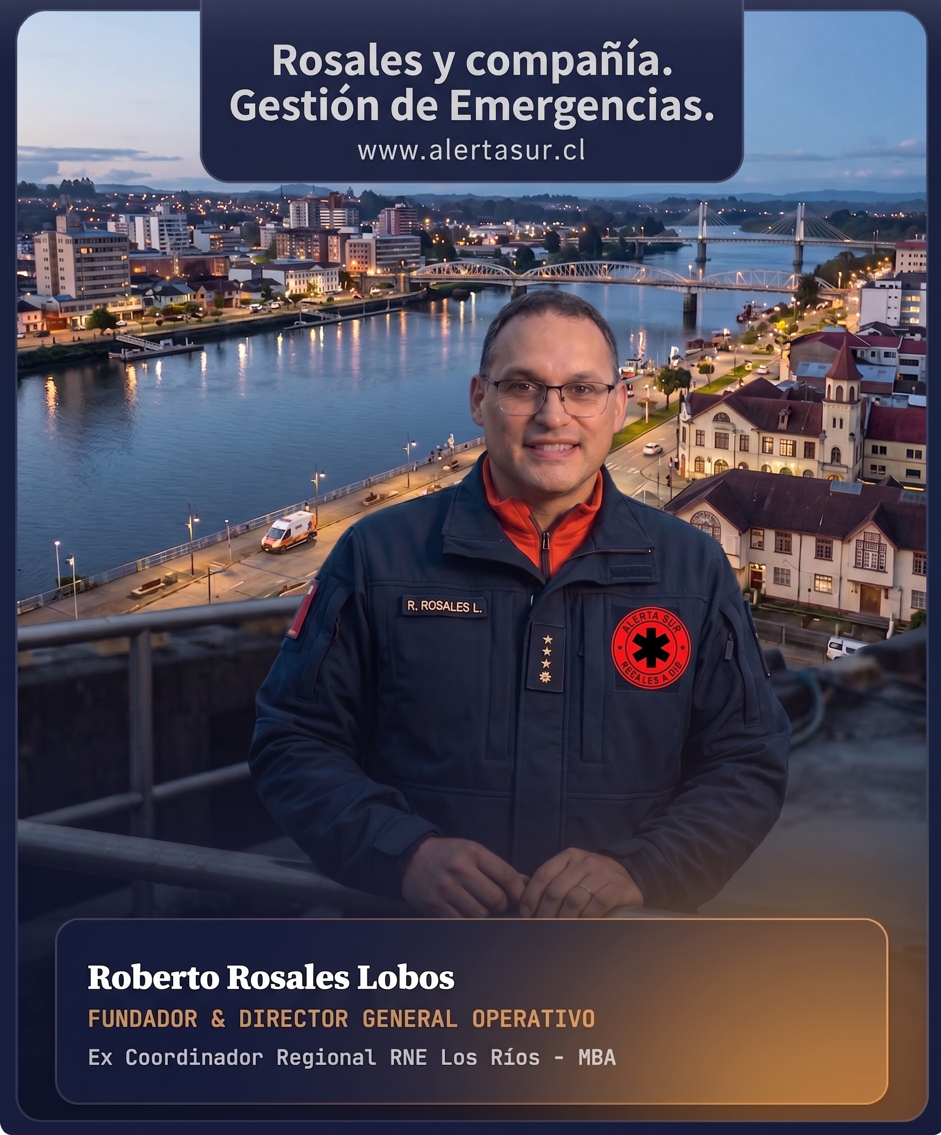 Roberto Rosales Lobos - Director General Alerta Sur